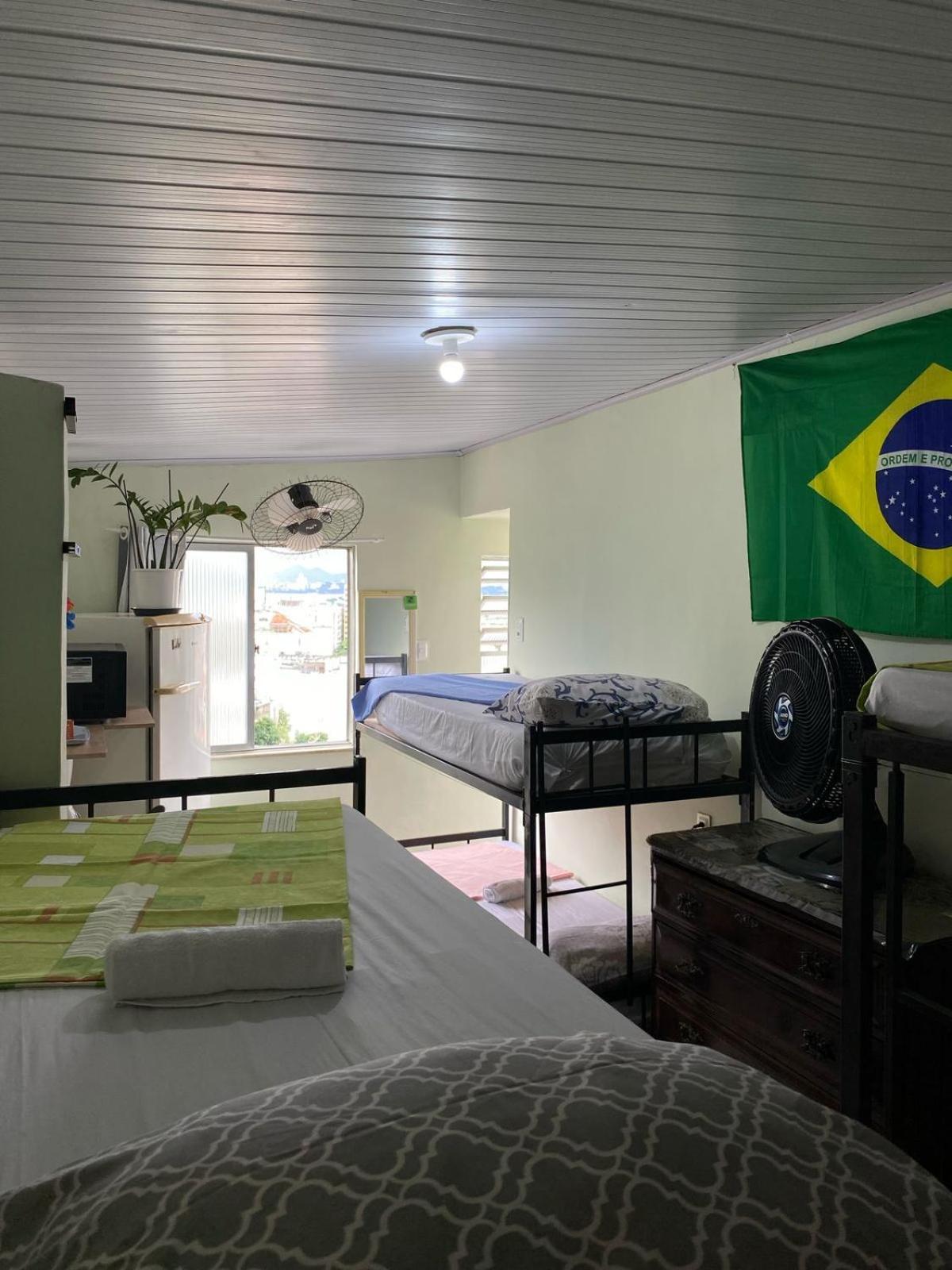 ריו דה ז'ניירו Quarto Em Cobertura Santa Teresa Ao Lado Da Gloria מראה חיצוני תמונה